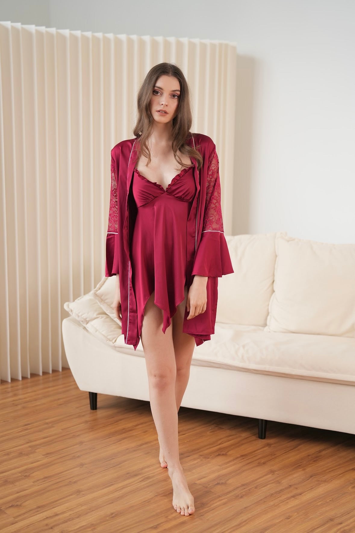 JASMINE ROBE SET WITH NIGHT SLIP