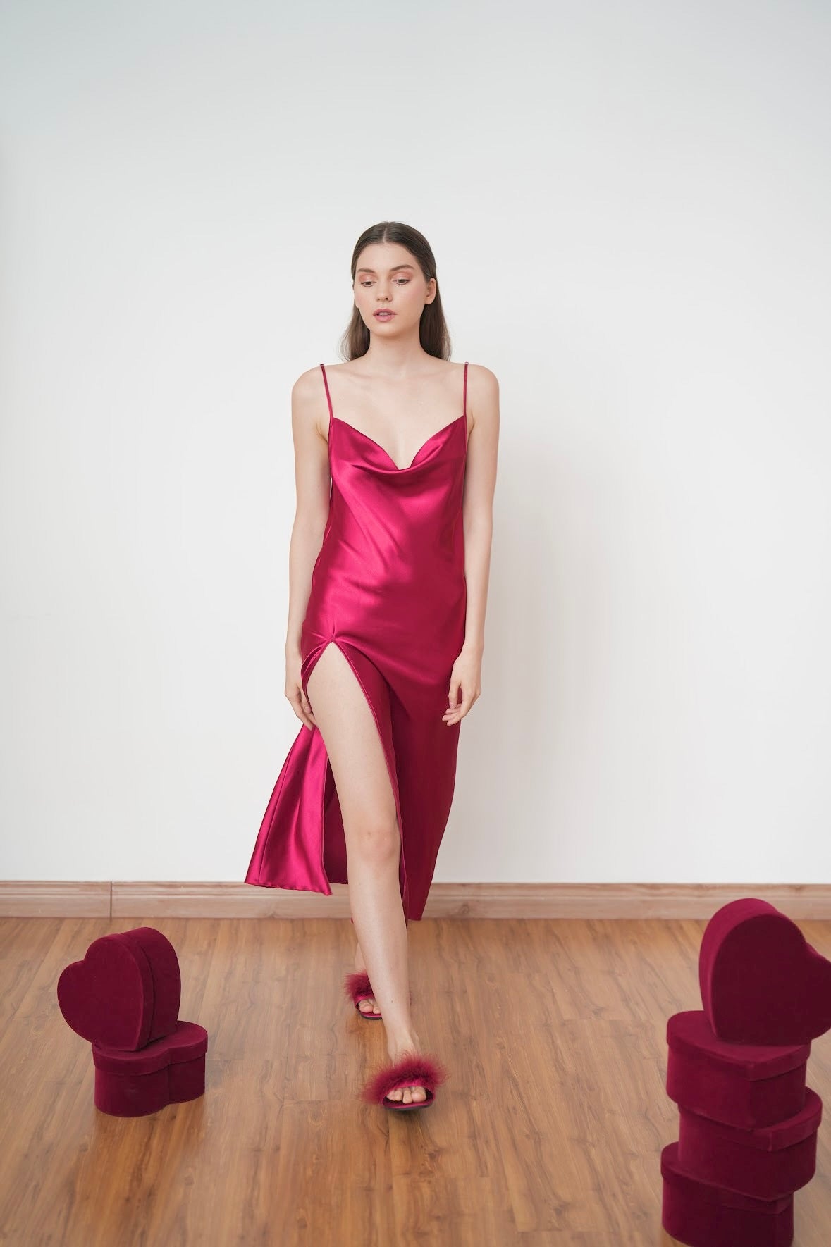 GIA SATIN SLIP